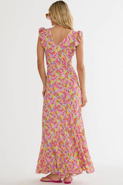 ELODIE MICRO FLORAL DRESS
