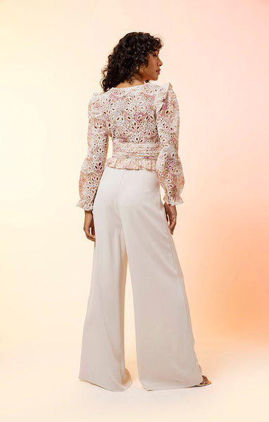 MEADOW EMBROIDERED TOP
