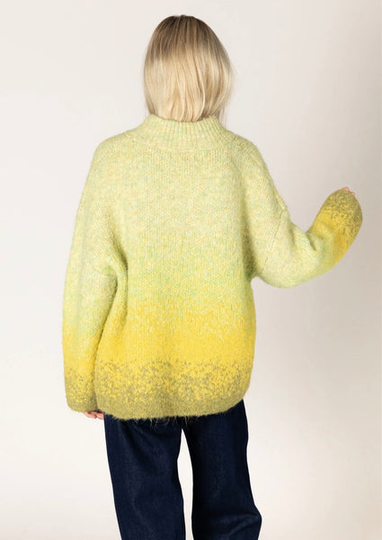 Ombré Lux mock sweater
