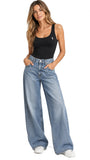 CLUB COTTON SLEEVELESS SCOOP TANK BODYSUIT
