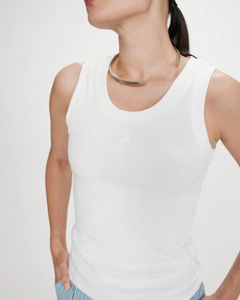 EMBROIDERED TANK TOP