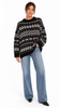 PHOEBE BLACK DIAMOND PULLOVER SWEATER