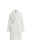 PRINTED BACK ROBE - DENIM BEAR