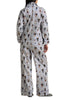 Iconic Polo Bear Cotton Sateen Madison Button Up Pajama Set - Polo Ralph Lauren
