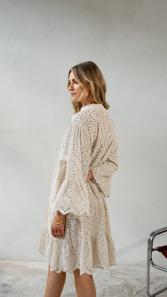 NORA DRESS - WHITE *LAST ONE*