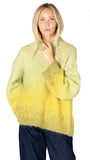 Ombré Lux mock sweater