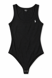 CLUB COTTON SLEEVELESS SCOOP TANK BODYSUIT