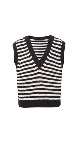 DOUBLE BREASTED KNIT CARDIGAN