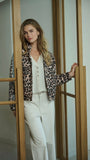 ABA QUILTED LEOPARD JACKET