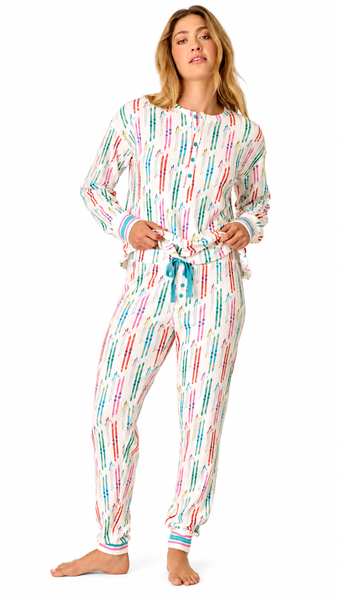 APRES ALL DAY LONG SLEEVE JAMMIE/LOUNGE SET