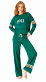 Ski Goggles Graphic Long Sleeve PJ/Loungewear Set