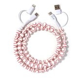 UNIVERSAL PHONE CORD CHARGER - BASEBALL *PRE-ORDER - JUNE 24th*