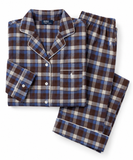 POLO RALPH LAUREN WINTER PLAID PJ SET W/PIPING