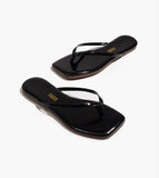 TKEES SQAURE TOE LILY FLIP FLOPS