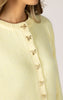 AISHA BOW CARDI IN LEMONADE