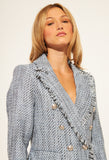 ANDRES DENIM TWEED BLAZER