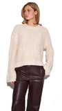 ARTIE PULLOVER SWEATER IN MERINGUE