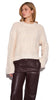 ARTIE PULLOVER SWEATER IN MERINGUE