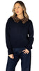 AURORA NOVELTY FUR COLLAR CARDI