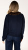 AURORA NOVELTY FUR COLLAR CARDI