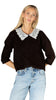 AYLA LACE COLLAR SWEATER