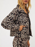 CARSEN LEOPARD SPORTS JACKET