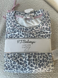 IVORY SNOW LEOPARD PEACHY PJ SET