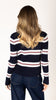 BREE ESSENTIALS STRIPE CARDI