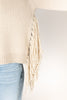 BUCK TASSEL SWEATER