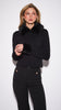 CLEMENTINE SWEATER CARDIGAN IN RICH CAVIAR