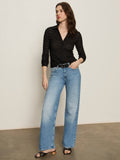 DREAMGIRL LACE BUTTON UP