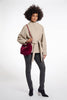 Cheryl Faux Fur Crossbody Bag - Sugar Plum