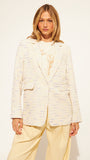 ELIO COASTAL TWEED BLAZER