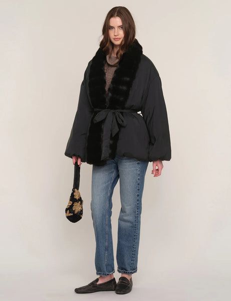 ASTORIA WRAP PUFFER JACKET