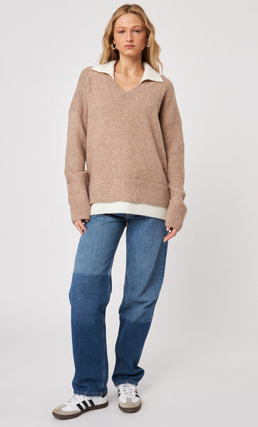 SAGE HAZELWOOD COLLARED