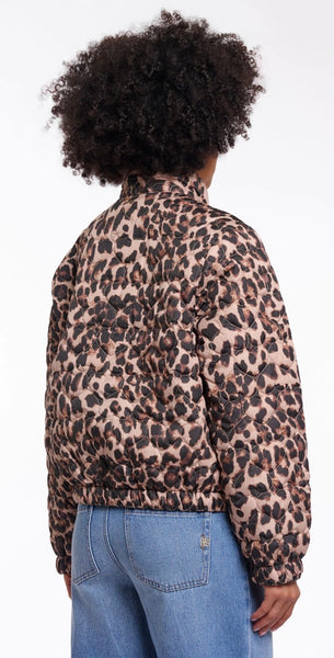 ABA QUILTED LEOPARD JACKET