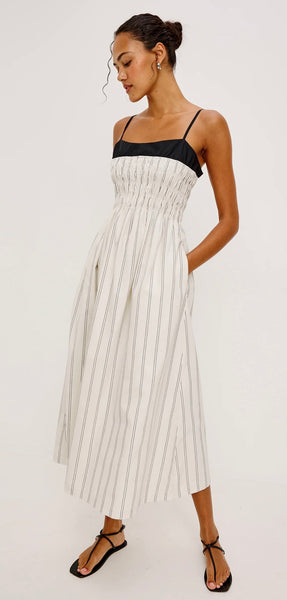 Primrose Dress - Palma Stripe