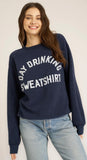 REVERSIBLE GAME DAY/DAY DRINKING SWEATSHIRT