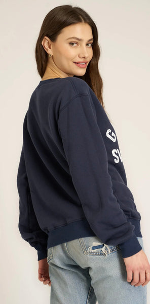 REVERSIBLE GAME DAY/DAY DRINKING SWEATSHIRT