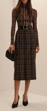 THE MEYER PLAID PENCIL SKIRT *LAST ONE - Sz 4*