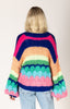 HADLEY HAND KNIT STRIPE CARDI