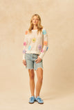 HELIX CROCHET WHIMSY BLOOM SWEATER *LAST ONE*