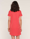 DORIS POPPY POLO DRESS