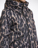 LUNE PADDED JACKET W/ HOOD - LEOPARD