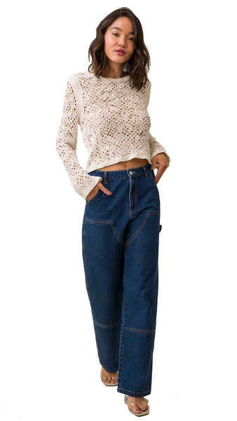 KLARA NET SWEATER *LAST ONE*