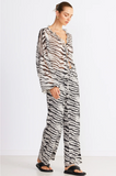 INSTINCT ZEBRA PANT *LAST ONE - Sz L*