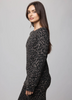 LEOPARD LOUNGE CREWNECK/PANT SWEATER SET