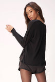 MAE TEXTURED V LONG SLEEVE 2-PACK