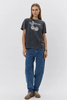 ZENASW CHERRY T-SHIRT - WASHED BLACK *LAST ONE - SZ XS*