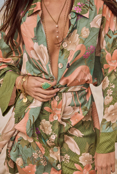 Floridian Shirt Dress